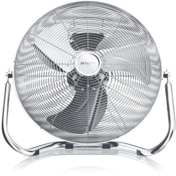 Brandson Bodenventilator 30 cm, Windmaschine Retro Stil, Ventilator, 3 Geschwindigkeitsstufen, Standventilator, hoher Luftdurchsatz