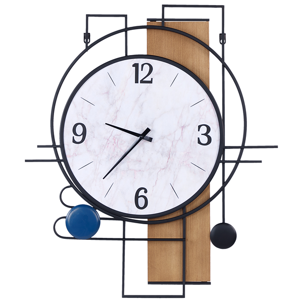 Wanduhr TAVEL 60 cm Bunt