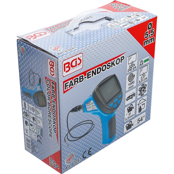 BGS Technic Farb-Endoskop Verpackung