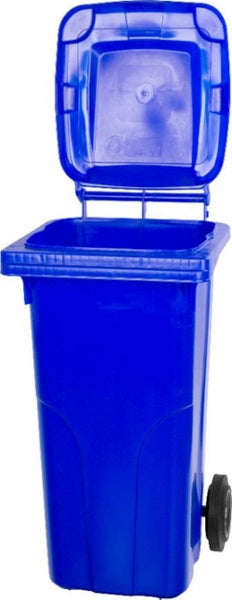 PROREGAL Mülltonne Mgb 120 Liter HDPE-Kunststoff Blau