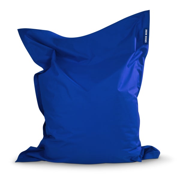 Green Bean Sitzsack XXL 140x180cm 380 Liter Kinder & Erwachsene Bean Bag EPS Perlen Füllung Riesensitzsack Groß Draußen Outdoor Liegekissen Waschbar Wetterfest Lounge Sitzkissen Bodenkissen Blau