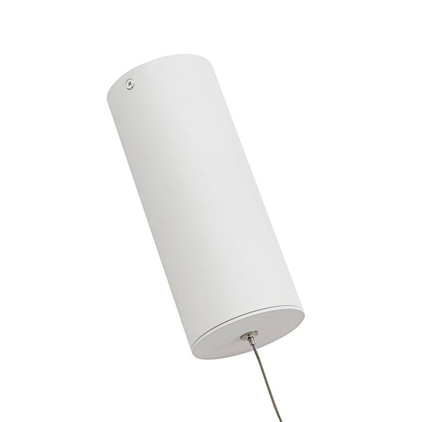 Arcchio LED Answin (Modern) in Weiß aus Metall (1 flammig, ) Wohnzimmerleuchte