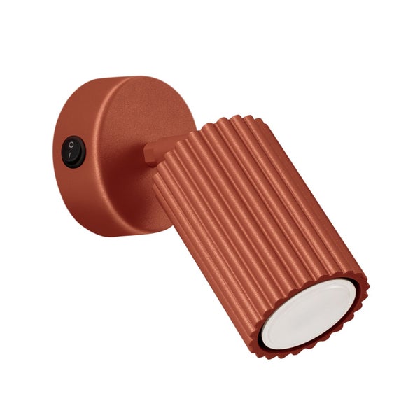 Spotleuchte zur Wandmontage mit Schalter