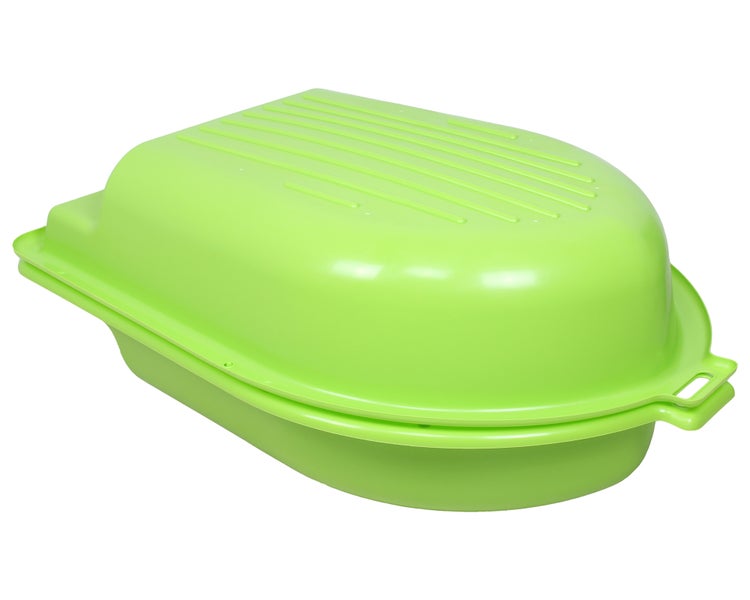 Ondis24 Sandkasten mit Deckel Kunststoff Boot