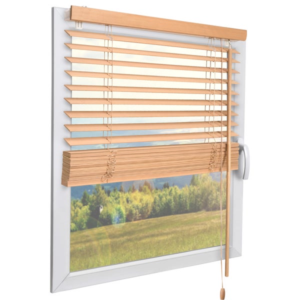 Sol Royal SolDecor JH3 Holzjalousie B130xH160 cm Eiche