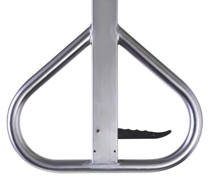 Metallbügel mit Griff zur Sicherung und zum Anheben