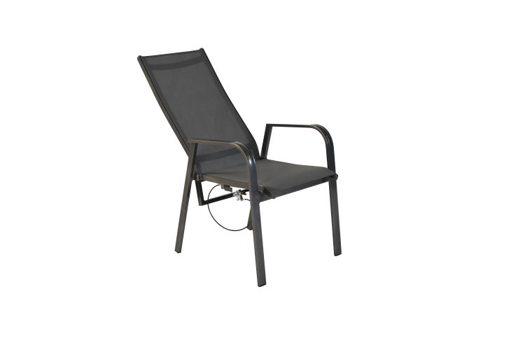 Alassio Gartensessel, verstellbar durch Gasdruck, 2er Set