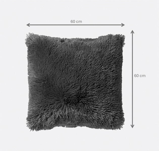 Fluffy Kissenbezug - Fluffy 60x60 cm, Grün