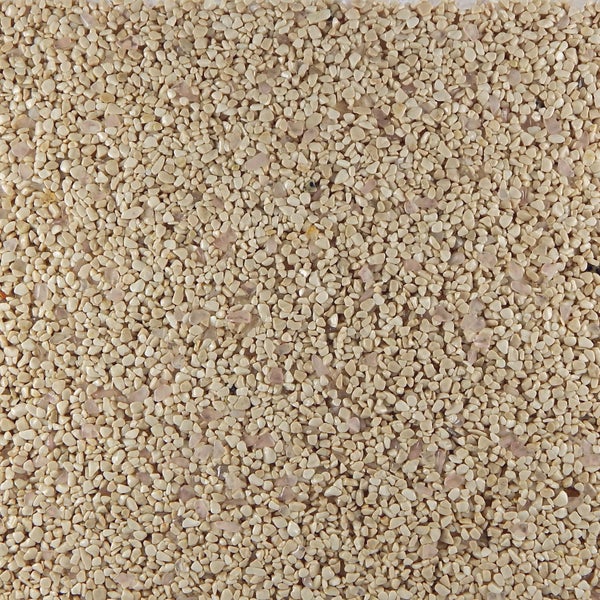 Terralith Edelsteinteppich WAND Rosenquarz / Crema für 1 qm