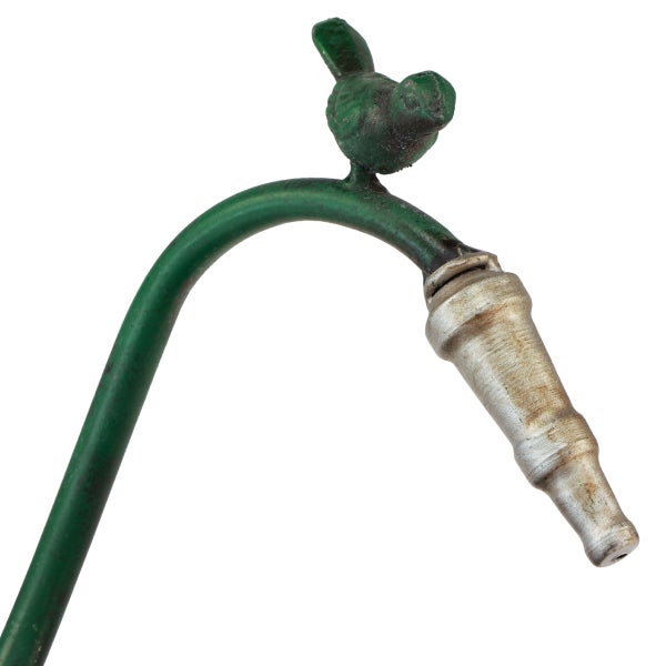 Gartenschlauchhalter mit Vogel-Dekoration