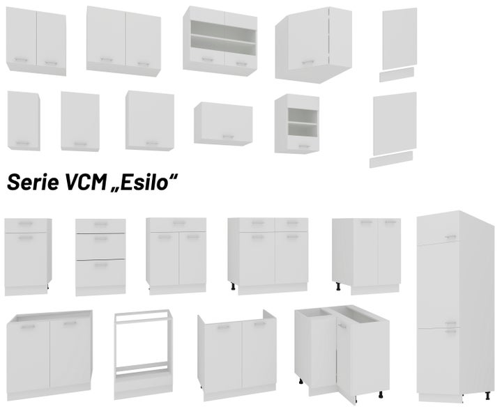 Küchenschrank B. 40 cm Hängeschrank Küche Esilo