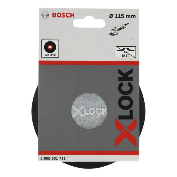 Bosch PRO Backing Pad X-Lock weich 115 mm weich - 2608601711