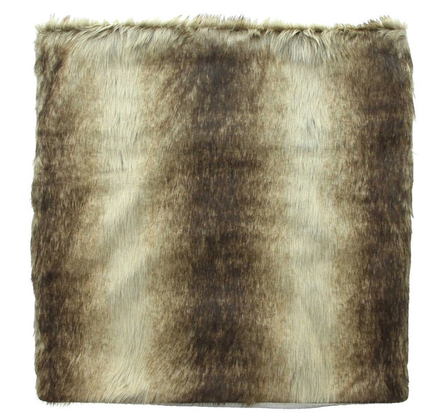 FRANK FLECHTWAREN | Kissenhülle Felloptik, POLYESTER, 45 x 45 cm, ohne Füllung, passendes Innenkissen Art.-Nr. 33.016.8