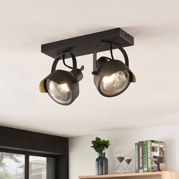 Deckenleuchte mit zwei Strahlern