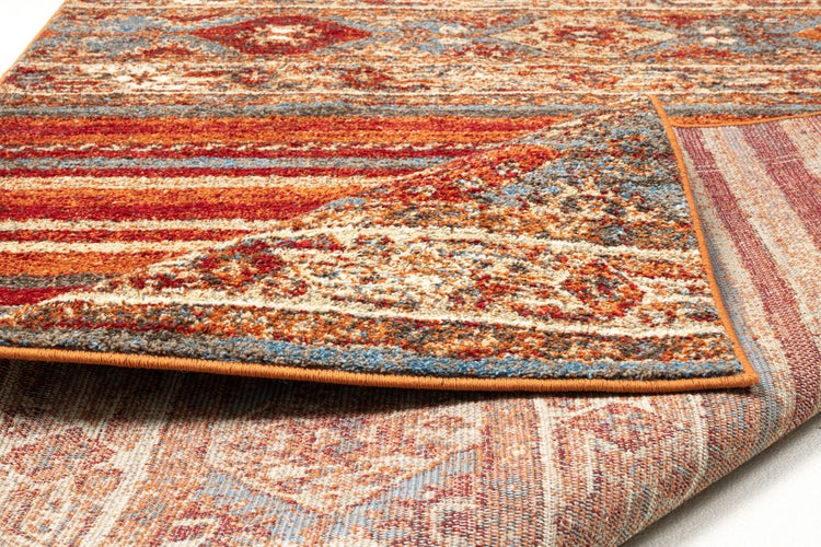 Flachgewebeteppich Felicia Rot 70x140 cm