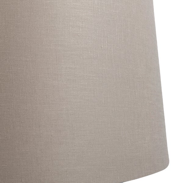 Detailansicht eines Lampenschirms aus Stoff