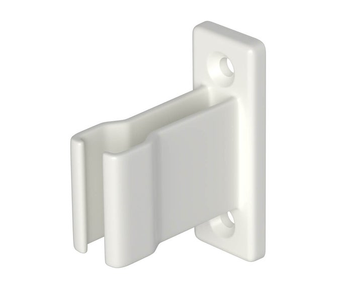 Kunststoff-Rohrhalterung zur Wandmontage