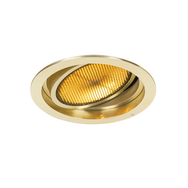 Moderner Einbaustrahler gold verstellbar - Coop 111 Honey