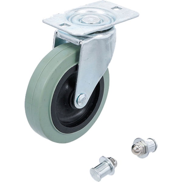 Festool Absaugmobil Cleantec CTL 26 E mit großen Hinterrädern, Lenkrollen und Bedienfeld.