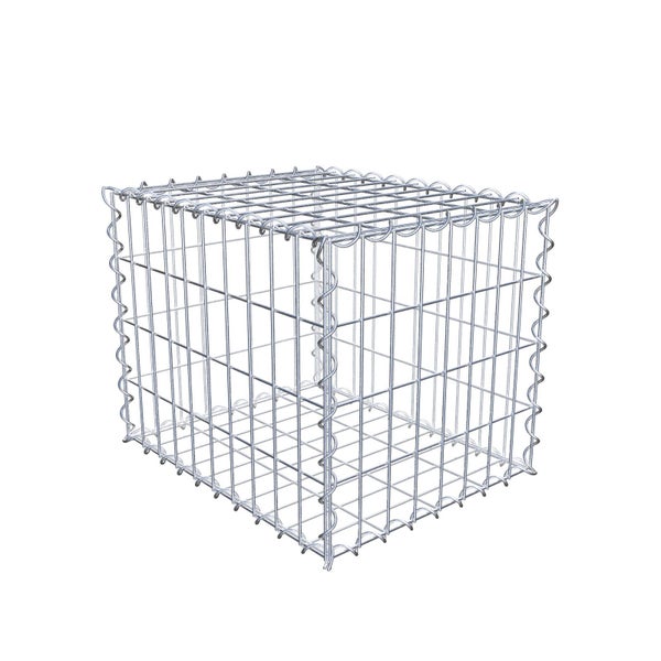 Gabione 50 cm x 40 cm x 40 cm (L x H x T), Maschenweite 5 cm x 10 cm, Spirale