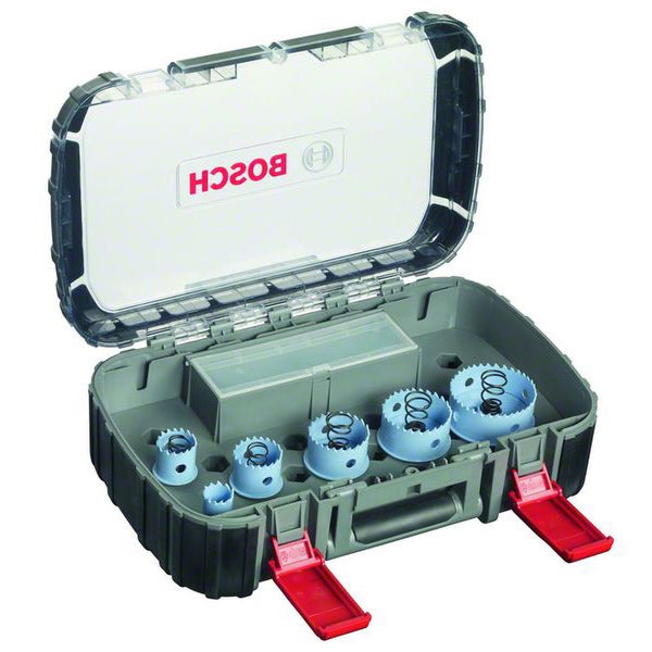 Bosch Sheet Metal Lochsägen-Set 9tlg. für Sanitärinstallateure 20–64 mm - 2608580882