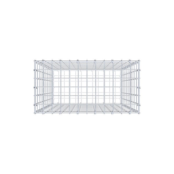 Gabione 100 cm x 60 cm x 30 cm (L x H x T), Maschenweite 5 cm x 10 cm, C-Ring