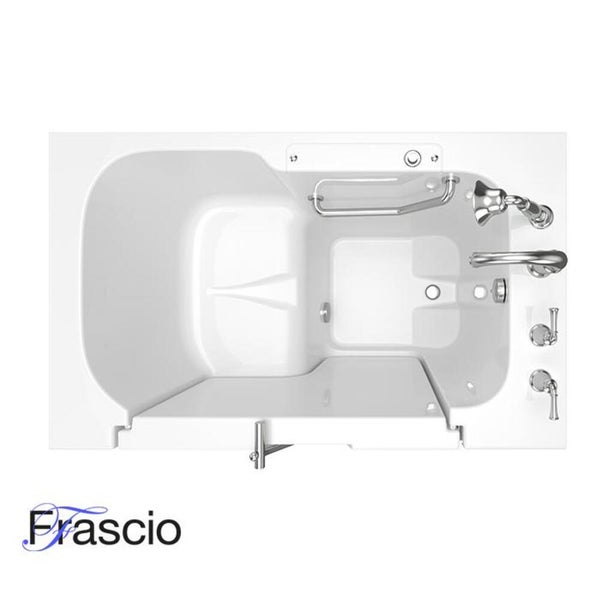 Badewanne mit Tür und Sitz Modell 3052 Größe 135x75 cm Rechte Ausführung