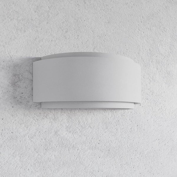 Lindby Wandleuchte, Wandlampe Innen Cassian (Modern) in Weiß aus Gips/Ton (1 flammig E14) - Wandstrahler Wandbeleuchtung Schlafzimmer / Wohnzimmer Schlafzimmerleuchte