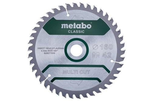 Metabo Kreissägeblatt Classic Multi Cut, 160 Millimeter Durchmesser