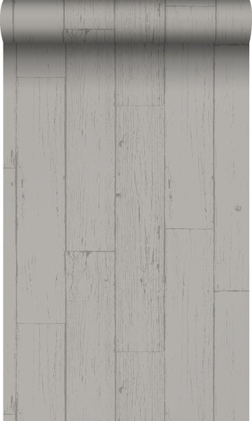 Origin Wallcoverings Tapete Holz-optik Taupe - 53 cm x 10.05 m - 347538