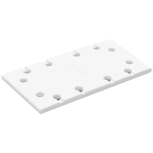 Schleifplatte mit Löchern zur Staubabsaugung