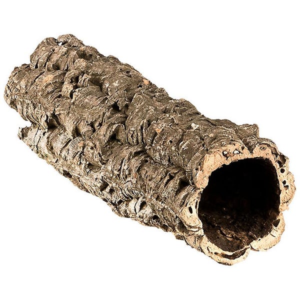Naturkorkröhre für Terrarien und Nager als Versteck und Klettermöglichkeit.