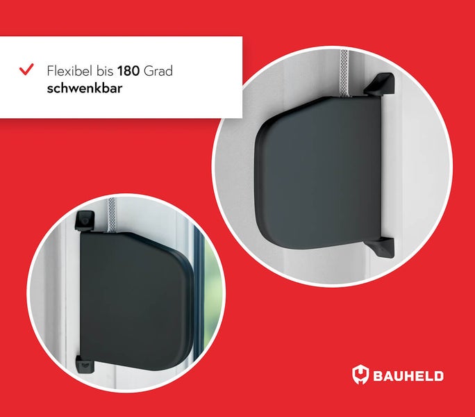 Schwenkbares Fensterrollo bis 180 Grad