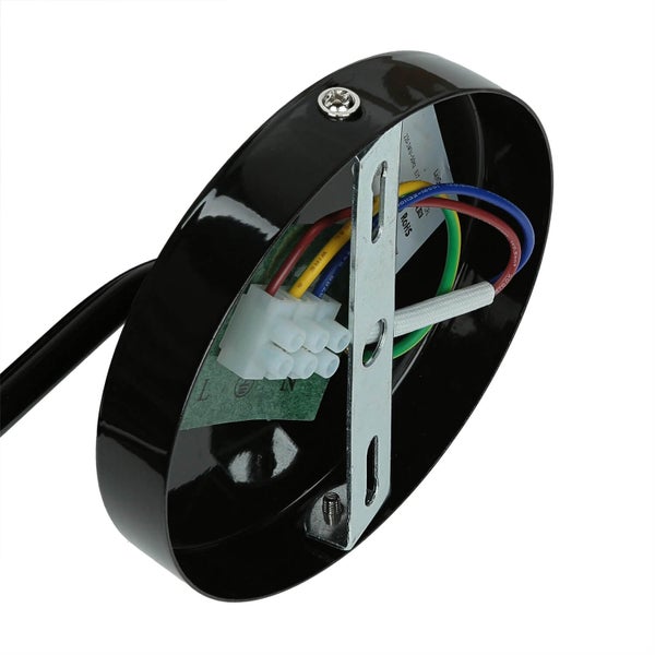 Deckenleuchtenanschluss mit Verkabelung