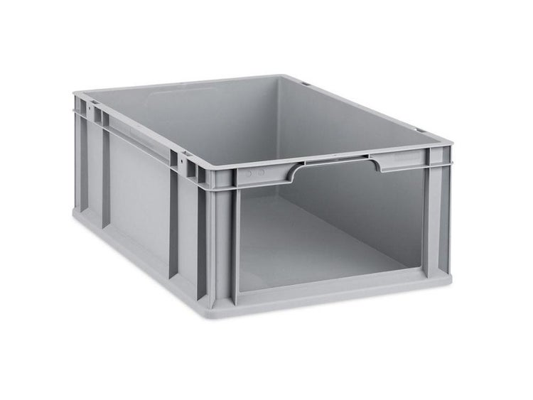 PROREGAL SparSet 5x Eurobox NextGen Store HxBxT 22 x 40 x 60 cm 44 Liter Front Offen Eurobehälter Transportbox