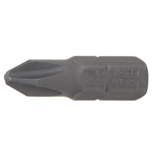 BGS Bit Antrieb Außensechskant 6,3 mm (1/4) Kreuzschlitz PH2 - 8186