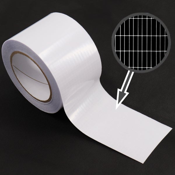 1x Reparaturklebeband I Gewächshausfolie Gitterfolie UV beständig 8cm x 15m