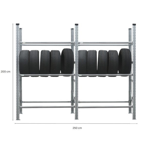 Clamaro Bilderrahmen mit FSC-Mix-Siegel und Maßangaben