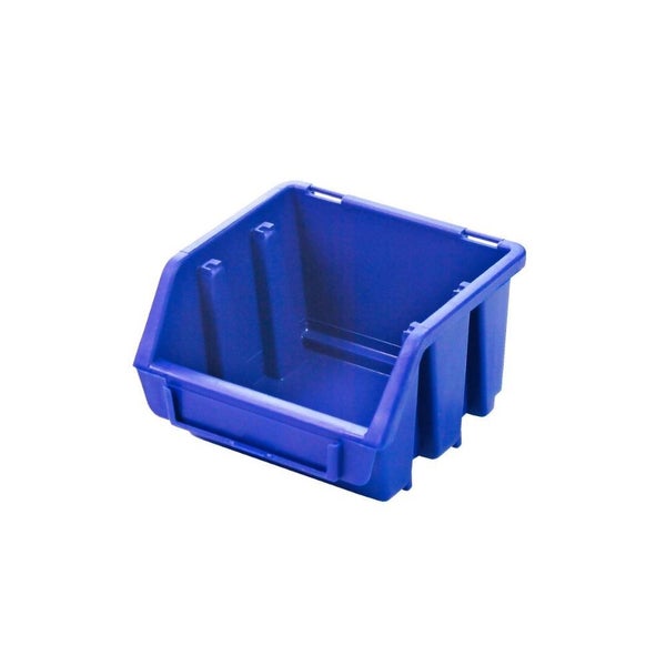 PROREGAL SuperSparSet 40x Sichtlagerbox 1 HxBxT 7,5 x 11,6 x 11,2 cm Polypropylen Blau