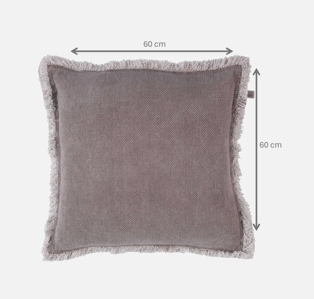 Burto Dekokissen - Unifarben 60x60 cm, Braun