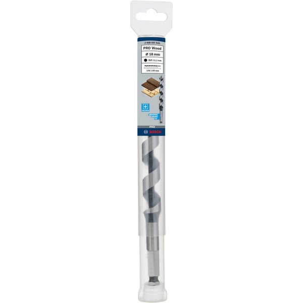 Bosch Logo Pro Wood Holzbohrer mit 18 Millimeter Durchmesser