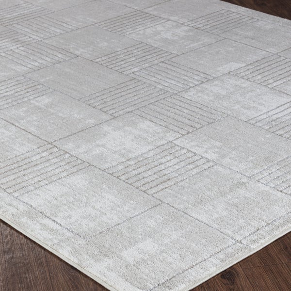Teppich Skandi Grau/Hellgrau 160x213 cm