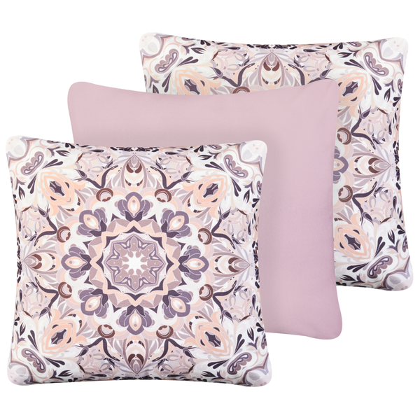 Gartenkissen 3er Set SAMMIT Orientalisches Muster 45 x 45 cm Bunt
