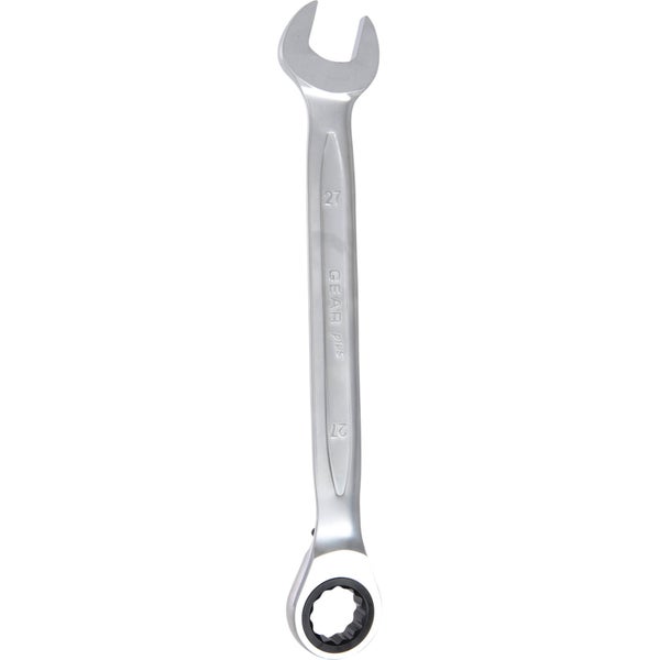 KS TOOLS GEARplus Ratschenringmaulschlüssel umschaltbar 27 mm - 503.4627