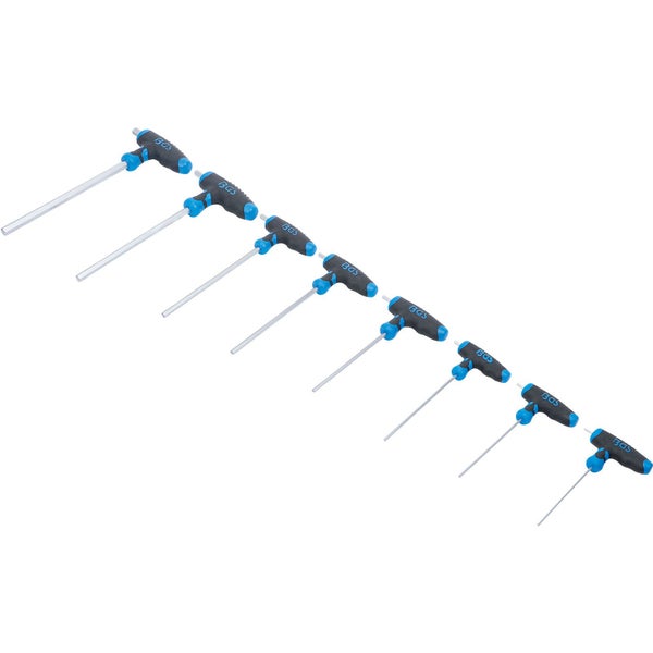 BGS T-Griff-Schlüssel-Satz Innensechskant 2 - 10 mm 8tlg. - 8484