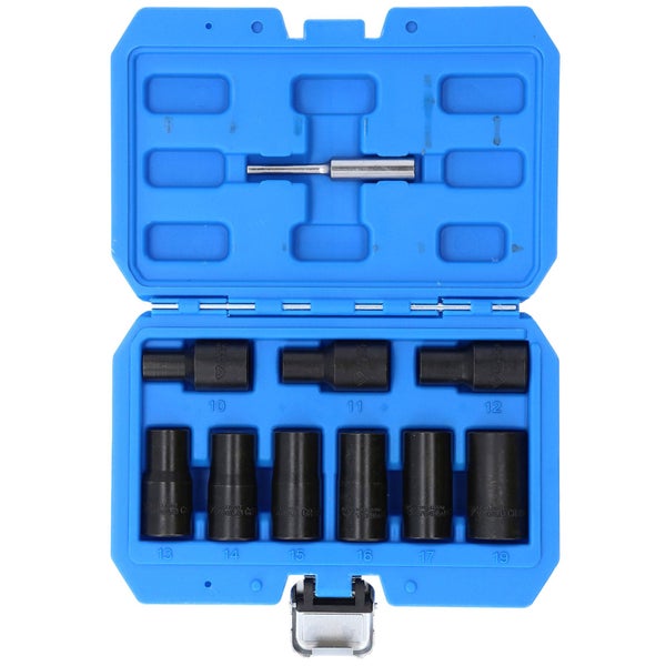 Steckschlüssel Set in blauem Koffer