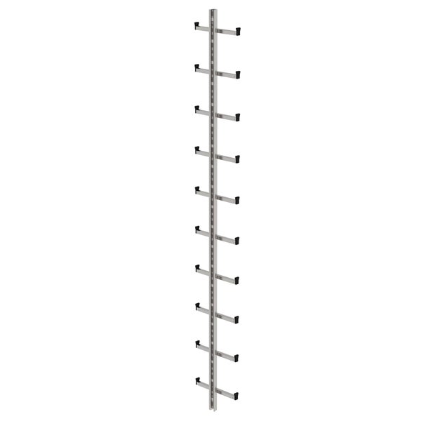 MUNK Einholmleiter Edelstahl V4A Länge 2,80m