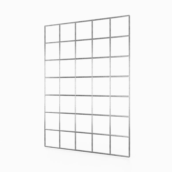 Gitter 10 x 10 cm Maschenweite - Maße: 70 x 50 cm