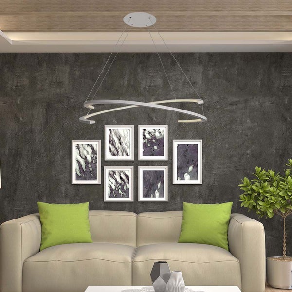 V-TAC VT-7908-W - Designer-Deckenleuchten - Designer-Hängelampen - IP20 - Weißes Gehäuse - 48 Watt