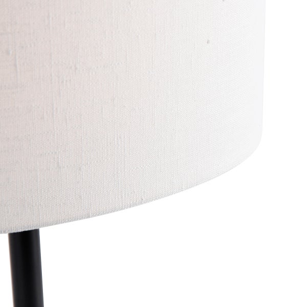 Detailaufnahme eines Lampenschirms aus Stoff